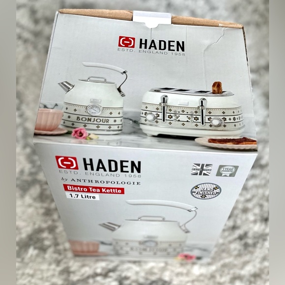 🎸ANTHROPOLOGIE x HADEN🎸🔥NWT🔥The Bistro 1.7 Liter Electric Kettle - Picture 10 of 15